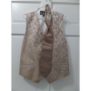 Cardi Collection Men's Suit Vest Business Formal Dress Waistcoat Vest Sz Medium